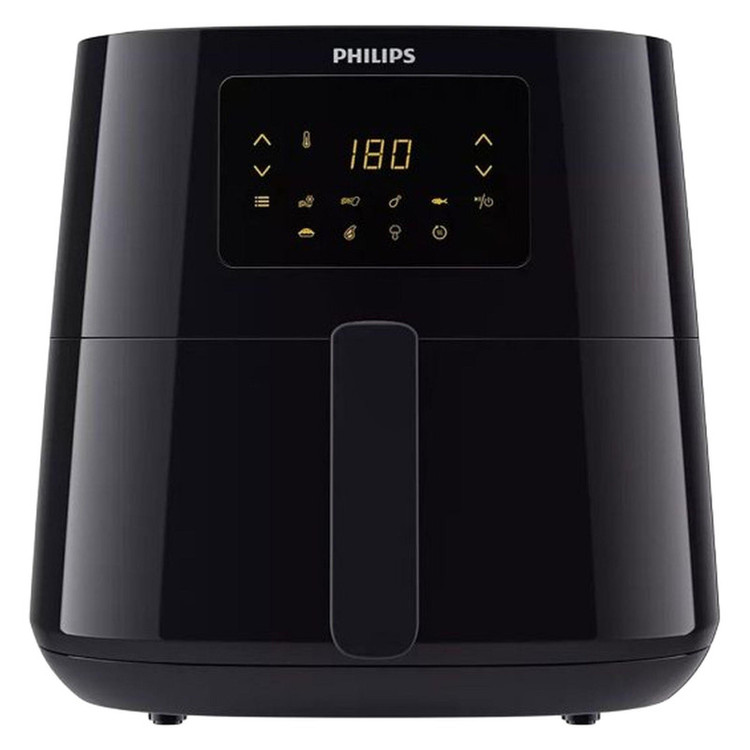 هواپز 6.2 لیتری فیلیپس HD9270 با توان 2000 وات، صفحه نمایشگر دیجیتال لمسی، 7 برنامه پخت، دکمه توقف عملیات