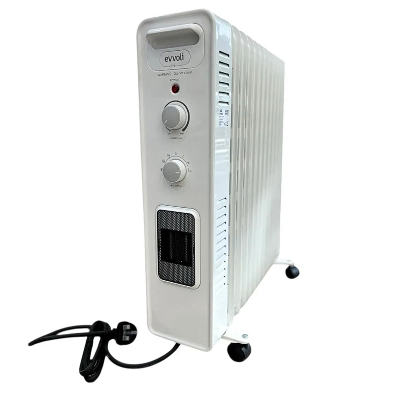 شوفاژ برقی ۱۳ پره ایوولی مدل EVOH-13PTFW