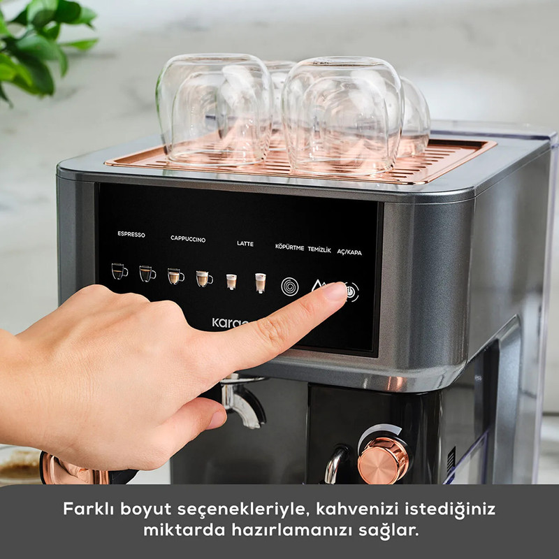 اسپرسو ساز 1800 میلیلیتر کاراجا مدل MyCaffe Barista S10